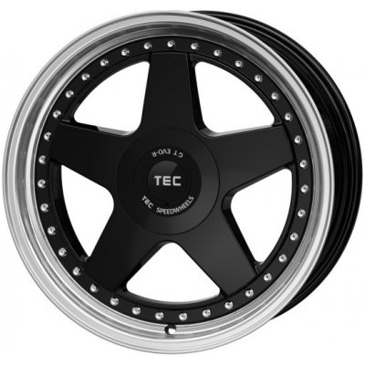 TEC GT EVO-R 8,5x20 5x112 ET45 black polished – Hledejceny.cz