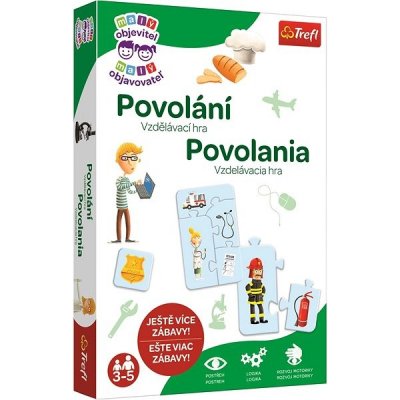 Trefl Vzdělávací hra Malý objevitel Povolání – Zboží Mobilmania