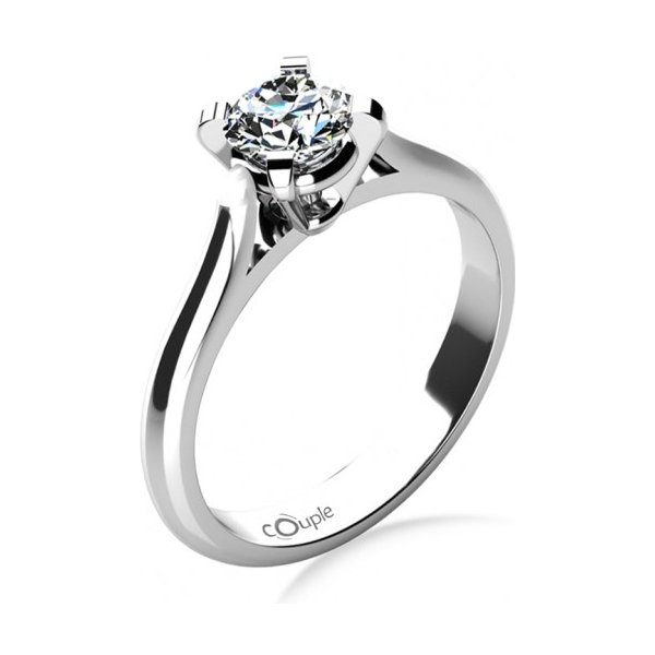 Couple zásnubní prsten Grace bílé zlato se zirkonem 6864080 0 od 4 890 Kč -  Heureka.cz