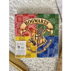Procos papírové ubrousky Harry Potter Hogwarts Houses 33x33cm 20ks