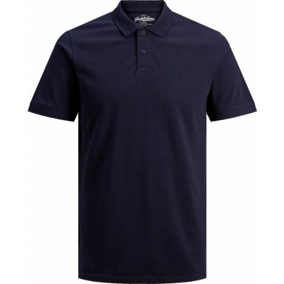 Jack & Jones pánské polo triko JJEBASIC 12136516 Navy Blazer