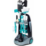 Smoby Set úklidový vozík s elektronickým vysavačem Cleaning Trolley Vacuum Cleaner a žehlicí prkno se žehličkou – Hledejceny.cz