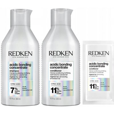 Redken Acidic Bonding kondicionér 300 ml + šampon 300 ml kosmetická sada – Hledejceny.cz
