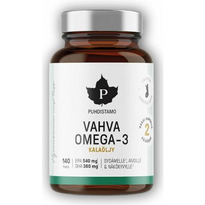 Puhdistamo Strong Omega 3 140 kapslí – Hledejceny.cz