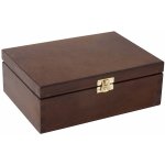 ČistéDřevo dřevěná krabička 22 x 16 cm hnědá – Sleviste.cz