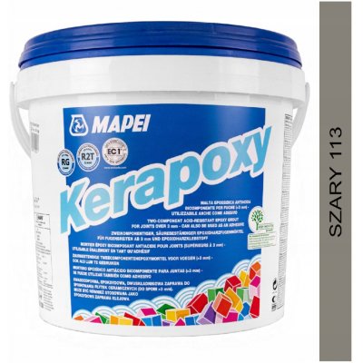 Mapei Kerapoxy 5 kg cementově šedá – Zbozi.Blesk.cz