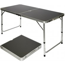 Amanka Kempingový stůl 120x60cm AMA-YU-81 Tmavě šedý