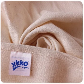 Kikko z biobavlny XKKO Organic 70 x 70 Staré časy natural 5 ks