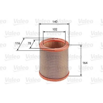Vzduchový filtr VALEO 585602 – Hledejceny.cz