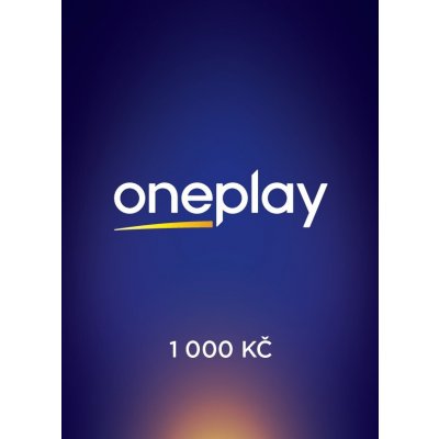 Předplacená digitální karta TV Nova - Oneplay 1000 Kč (online kód) – Sleviste.cz