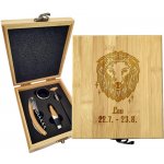 Sablio Dárková sada na víno Lev: 147×168×49 mm – Hledejceny.cz
