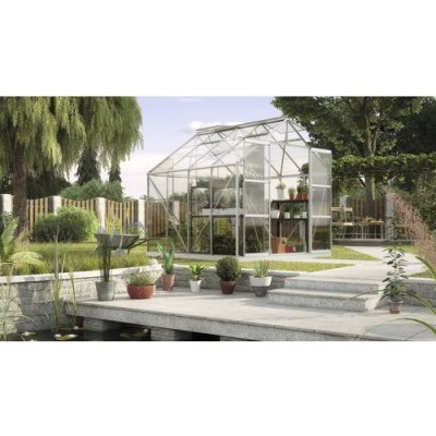 Vitavia Uranus 6700 skleněný 3 mm 257 x 258 cm stříbrný+ základový rám – Hledejceny.cz