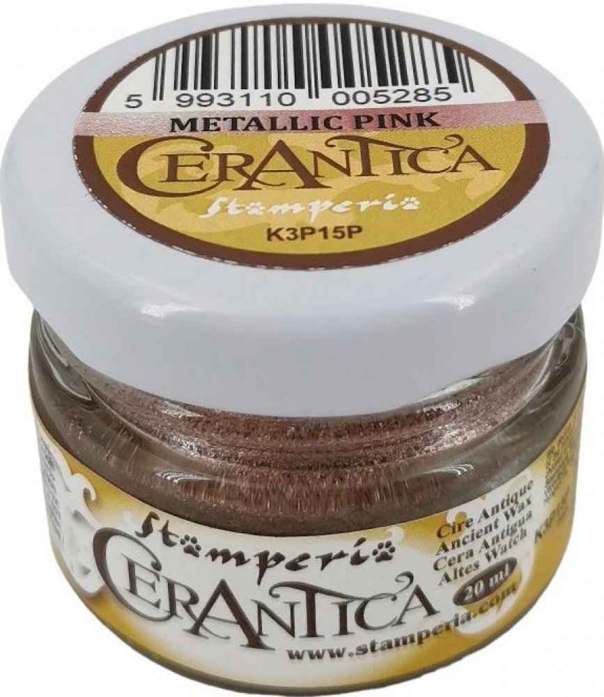 Cera Antica Metallic Turchese Stamperia - 20 Ml, Per Effetti Metallizzati E Rilievi - Foto 4