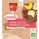 Babybio kapsička Jablko a malina 4 x 90 g – Zboží Mobilmania