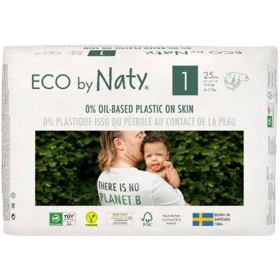 Eco by Naty Newborn 2-5 kg 25 ks