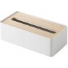 Yamazaki Box na papírové kapesníky Rin 7730 Box bílý/dřevo