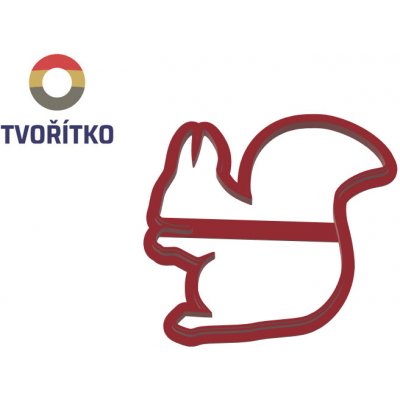 TVOŘÍTKO Veverka 2 - obrysové vykrajovátko – Hledejceny.cz
