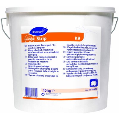 Suma Strip K9 Profesionální práškový čisticí prostředek na nádobí strojní mytí 10 kg – Zboží Mobilmania