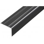 Novák Schodová lišta černá B250020-SK 20x25 0,9 m – Zboží Mobilmania