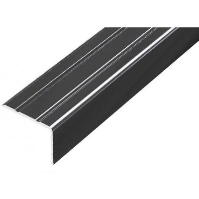 Novák Schodová lišta černá B250020-SK 20x25 0,9 m – Zboží Mobilmania