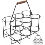 ORION Stojan kov/dřevo na pivní láhve/půllitry 6 pozic – Zboží Mobilmania