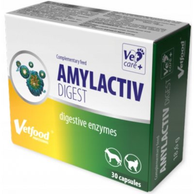 Vetfood Amylactiv Digest 30 kapslí – Hledejceny.cz