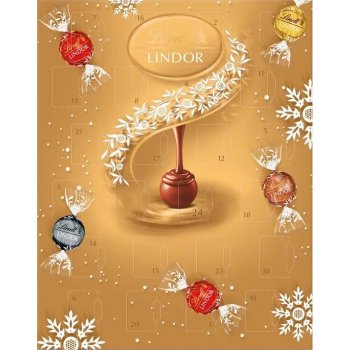 Lindt Lindor adventní kalendář Assorted 300g