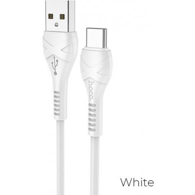 HOCO kabel USB kabel Cool power nabíjecí datový kabel pro typ C 1 metr bílý – Zboží Mobilmania