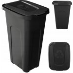 Kadax ODPADKOVÝ KOŠ NÁDOBA NA TŘÍDĚNÝ ODPAD 30 L KYBLÍK POPELNICE S VÍKEM – Zbozi.Blesk.cz