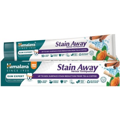 Himalaya Herbals Stain away pro odstranění skvrn ze zubů 75 ml – Hledejceny.cz