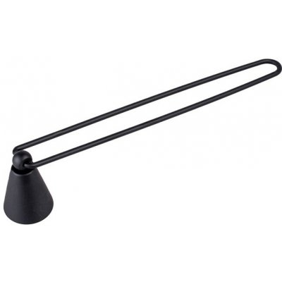 Zhášedlo na svíčky celokovové 280x35x35mm, černá – Zboží Dáma