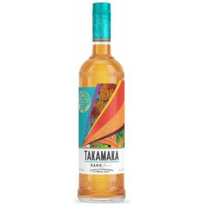 Takamaka Dark Spiced 38% 0,7 l (holá lahev) – Zboží Mobilmania