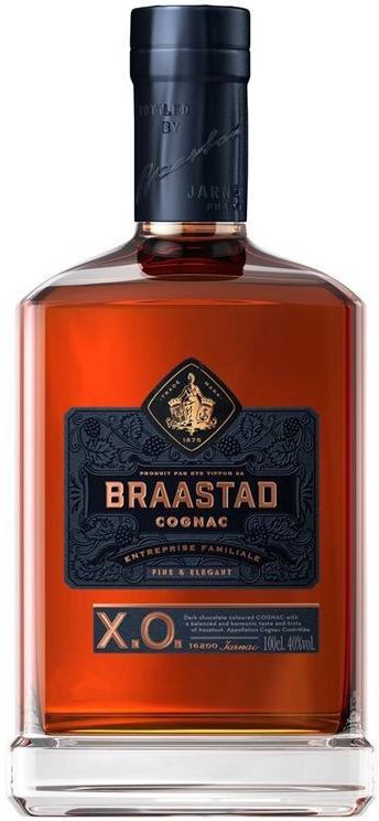 Braastad XO Fine Champagne 40% 1 l (holá láhev)