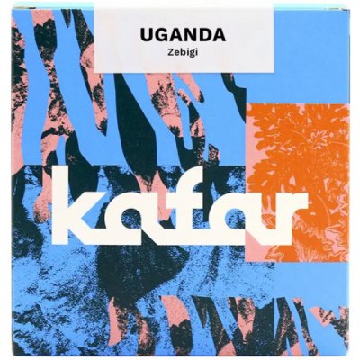 Kafar Coffee Beans Kafar Uganda Zebigi Plně promytá filtrovaná zrnková 250 g – Hledejceny.cz