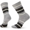 Smartwool W EVERYDAY STRIP CABL CREW light gray