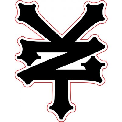 Zoo York Logo Sticker Cracker Samolepka – Hledejceny.cz