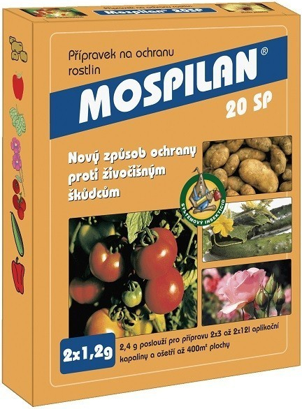 Mountfield insekticid MOSPILAN 20SP 2 x 1,2 g