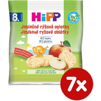 HiPP BIO Jablečné rýžové oplatky 7x30g