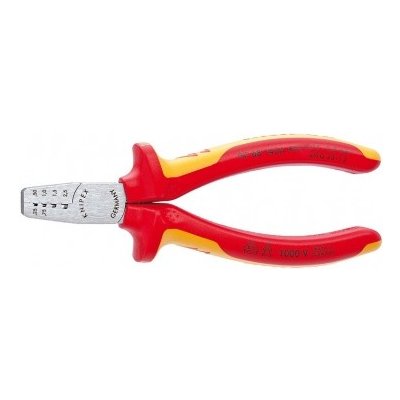 Krimpovací kleště na lisování dutinek KNIPEX 9768145A - 1000V 9768145A – Zboží Mobilmania