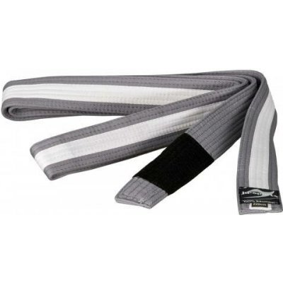 BJJ Ju Sport JU7608 šedý s bílým pruhem – Sleviste.cz
