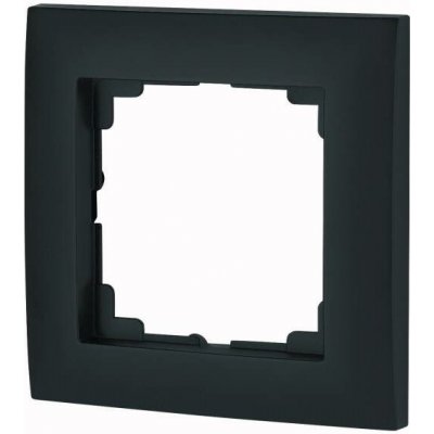 Eaton Rámeček 55x55, lesklý, Jet černá 195245 – Hledejceny.cz