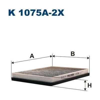 Filtr, vzduch v interiéru FILTRON K 1075A-2x (K1075A2X) – Hledejceny.cz