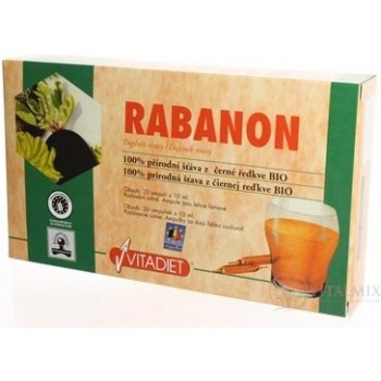 Vitadiet Rabanon extrakt z černé ředkve 20 x 10 ml