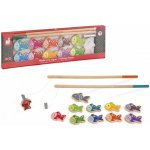 Janod Dřevěné magnetické rybářské udice pro děti – Zboží Dáma