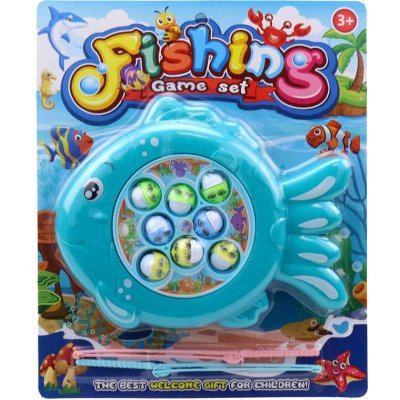 Hra malý rybář dětský rybolov ryba 23cm set 8 rybiček se 2 udicemi na baterie – Sleviste.cz