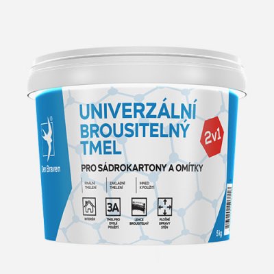 Debbex 004040RL Tmel univerzální brousitelný 14 kg bílá – Hledejceny.cz