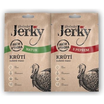 Jihočeské Jerky Krůtí natur 20 g