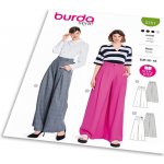 Střih Burda 5751 - Kalhoty se širokými nohavicemi, kalhotová sukně – Sleviste.cz