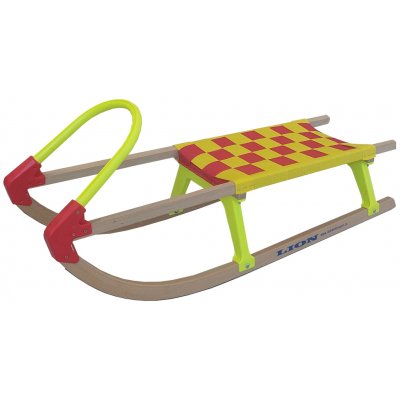 Bohemia Sport sáně REKORD 110 červeno-žlutý – Hledejceny.cz