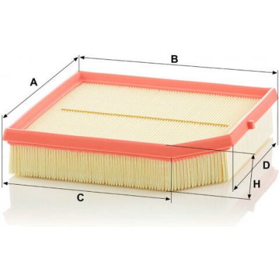 Vzduchový filtr MANN-FILTER C 24 051 – Hledejceny.cz